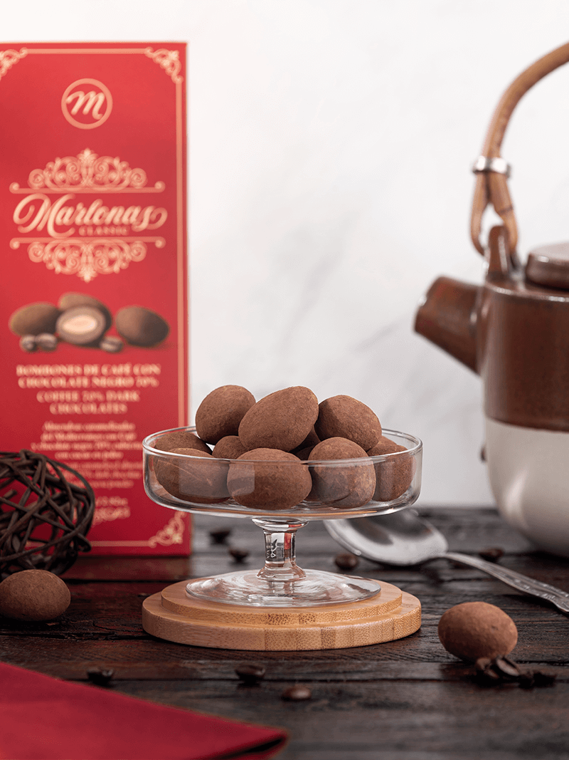Chocolate Almonds – Coffee with 70% Dark Chocolate 80g