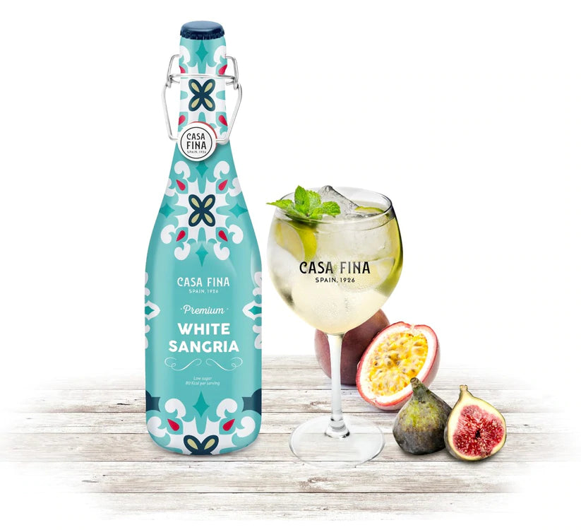 Casa Fina Sparkling White Sangria - 750ml