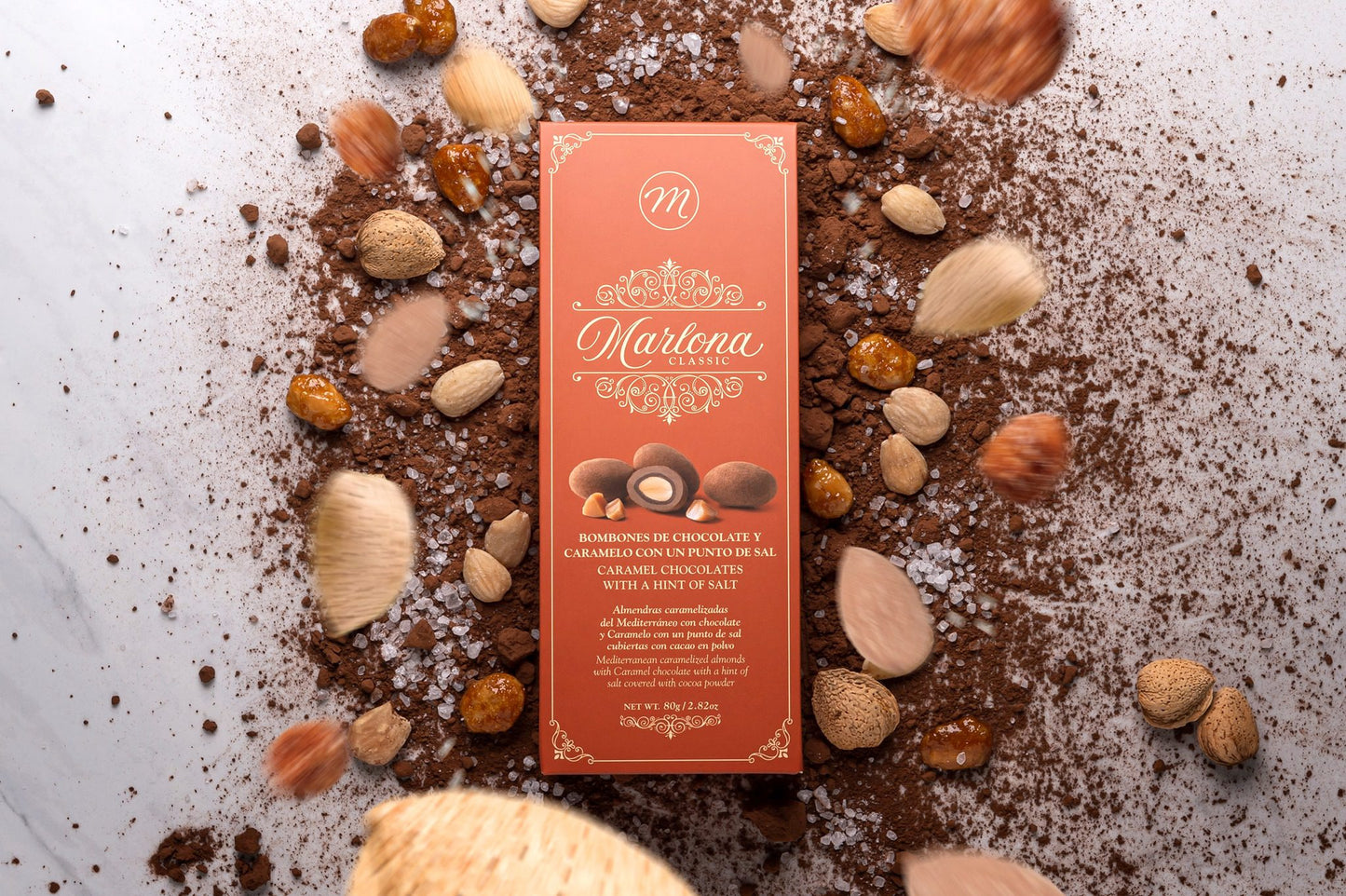 Chocolate Almonds – Salted Caramel 80g