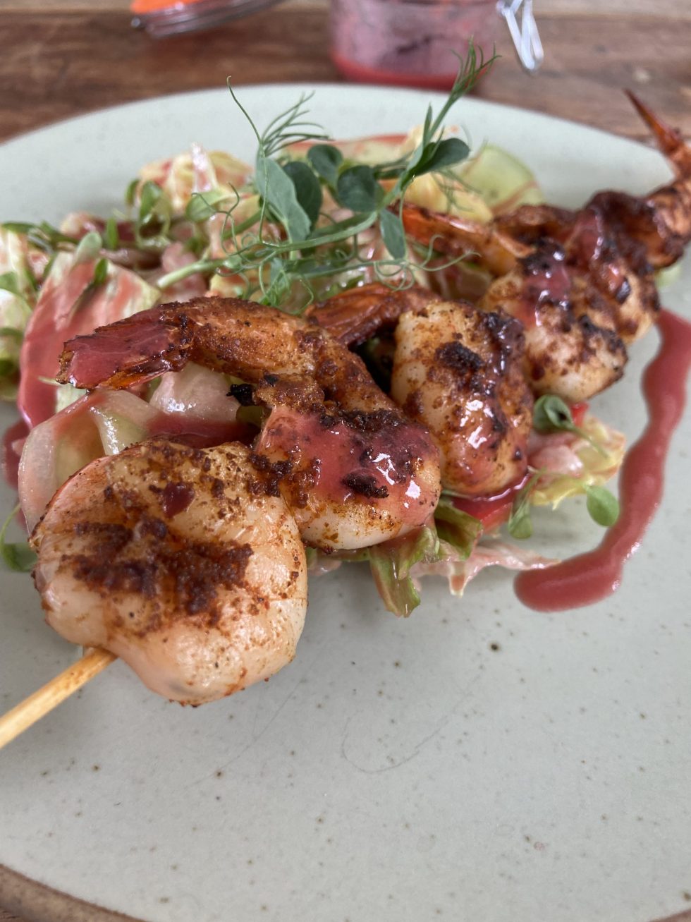 Simon’s Mexican Prawns