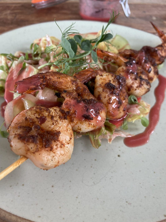 Simon’s Mexican Prawns