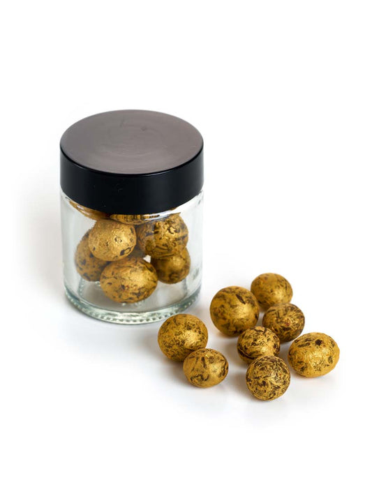 Gold Coated Chocolate Coffee Beans 30g