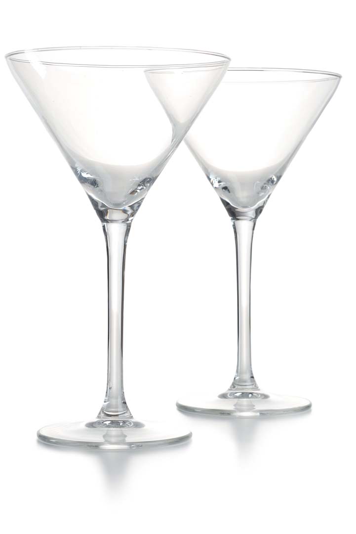 Martini Cocktail Glasses - In Pairs