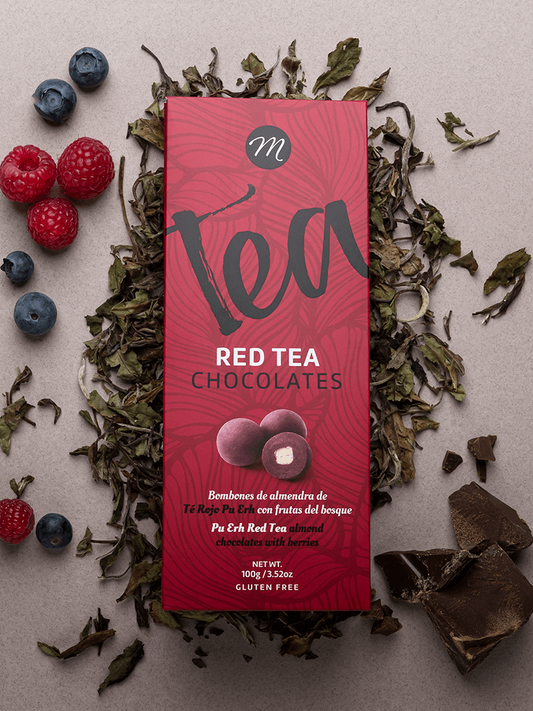 Chocolate Almonds – Red Tea 100g