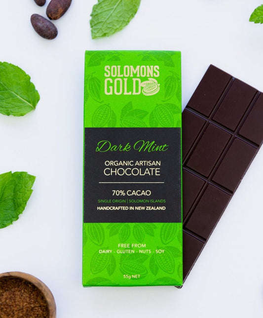 Solomons Gold 70% Chocolate – Dark Mint